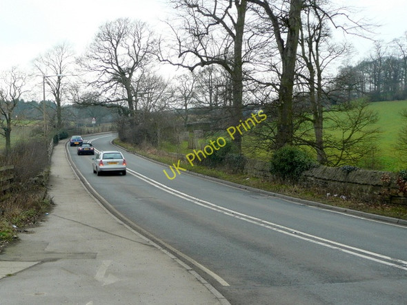 Photo 6"x4" A637, heading north Kexbrough c2009