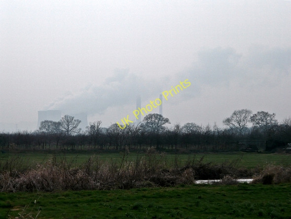 Photo 6"x4" Rugeley Power Station from Pipe Ridware Rugeley c2009