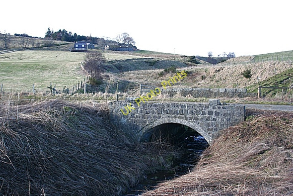 Photo 6"x4" Bridge near Parkhall Haugh of Glass c2009