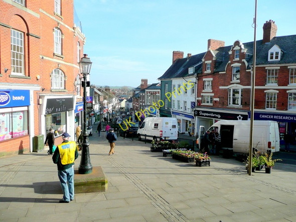 Photo 6"x4" Ross-on-Wye Market Place Ross-on-Wye c2009