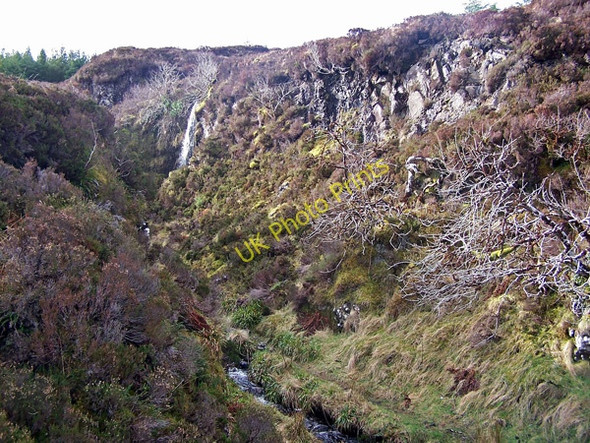 Photo 6"x4" Towards the 'Secret Waterfall' Edinbane \/ An t-Aodann Ban c2009