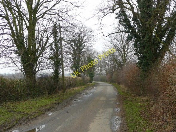 Photo 6"x4" Lane to Sutton Upton\/TF1000 c2009