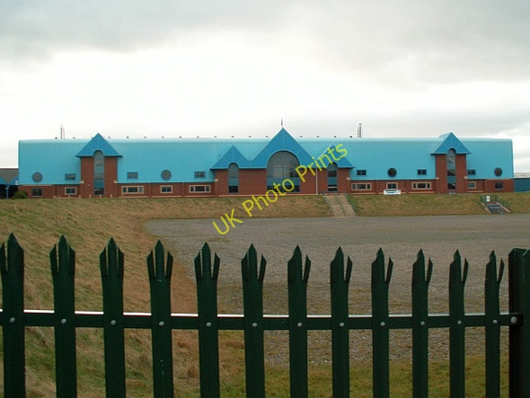 Photo 6"x4" CBS stand and car park, Brunton Park Carlisle c2009