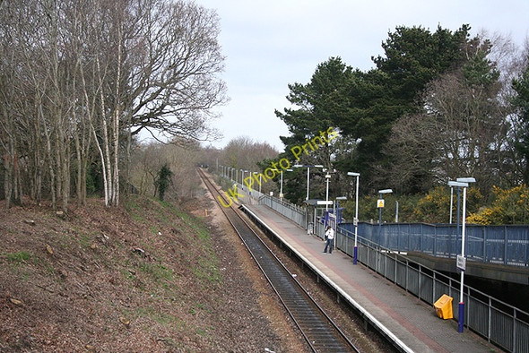 Photo 6"x4" Exeter: Digby and Sowton Station Sandy Gate\/SX9691 c2009