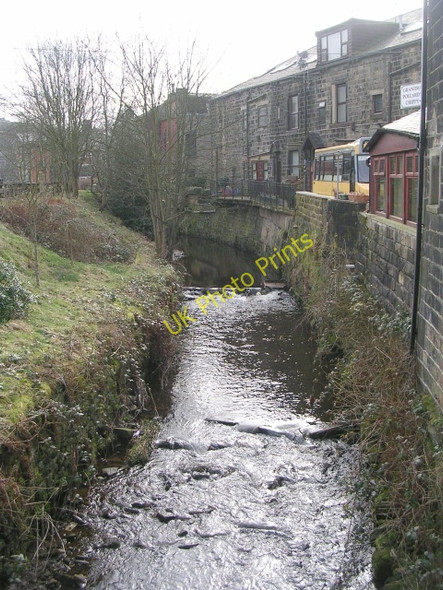 Photo 6"x4" Stream - Alma Road Todmorden c2009