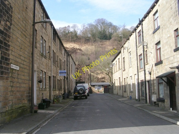 Photo 6"x4" Weir Street - Rochdale Road Todmorden c2009