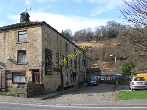 Photo 6"x4" Lion Street - Rochdale Road Todmorden c2009