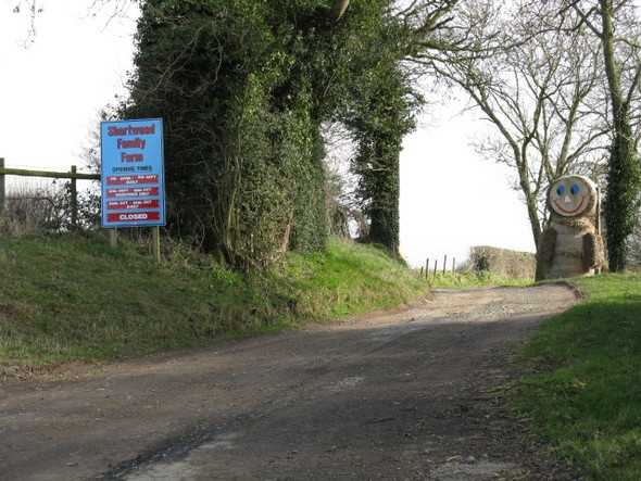Photo 6"x4" Entrance To Shortwood Family Farm Haven\/SO5849 c2009