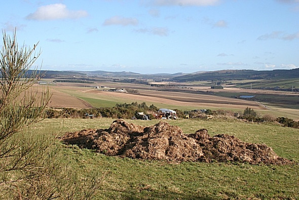 Photo 6"x4" Dung Heap Newmill\/NJ4352 c2009