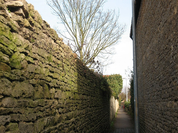 Photo 6"x4" Footpath to Barncroft Turvey c2009