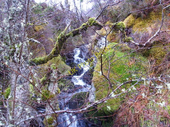 Photo 6"x4" Small fall on Allt Coire Shalachaidh Balchraggan\/NH5634 c2009