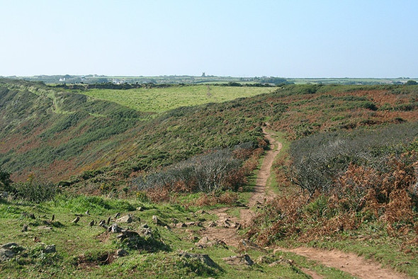 Photo 6"x4" Landewednack: South West Coast Path Cadgwith c2008