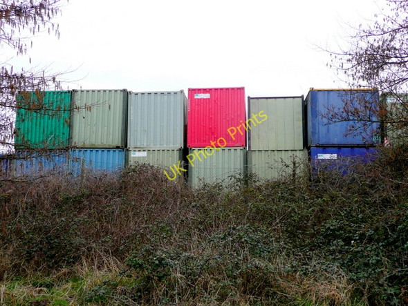 Photo 6"x4" Little Boxes Tutnalls c2009