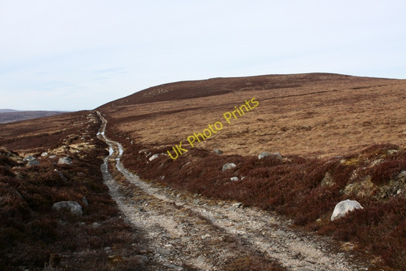 Photo 6"x4" Track south of Cnapan a Choire Odhair Bhig Carn Mheadhoin c2009