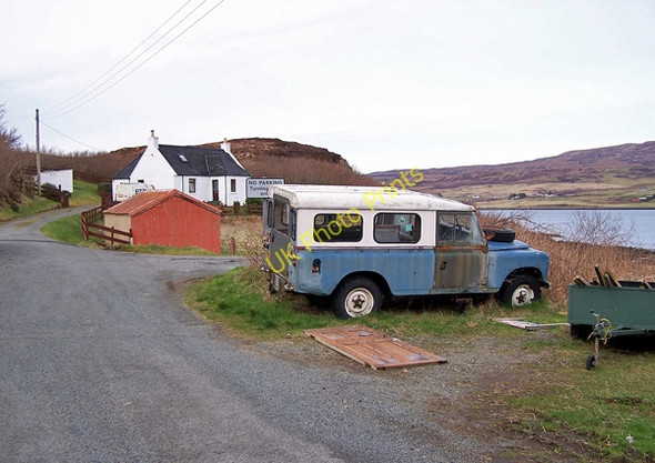 Photo 6"x4" End of the road Park Bernisdale c2009