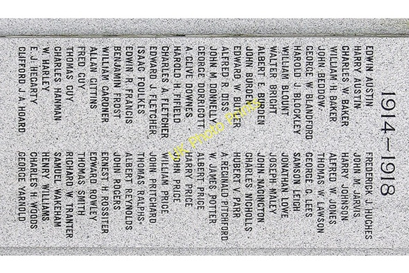 Photo 6"x4" Hadley War Memorial Hadley\/SJ6712 c2009