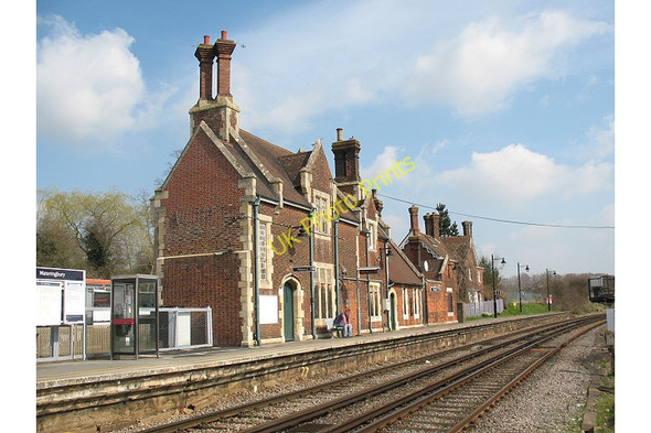 Photo 6"x4" Wateringbury station building Nettlestead\/TQ6852 c2009