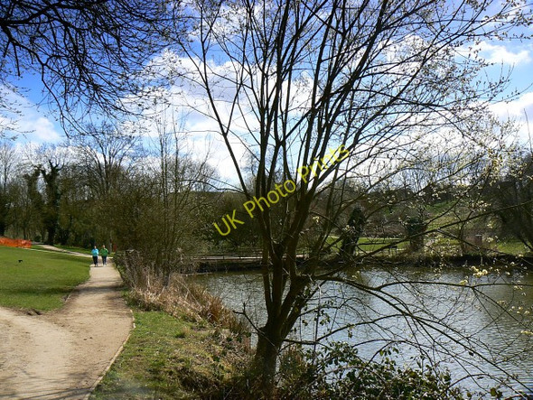 Photo 6"x4" Jubilee Lake, Wootton Bassett Wootton Bassett c2009