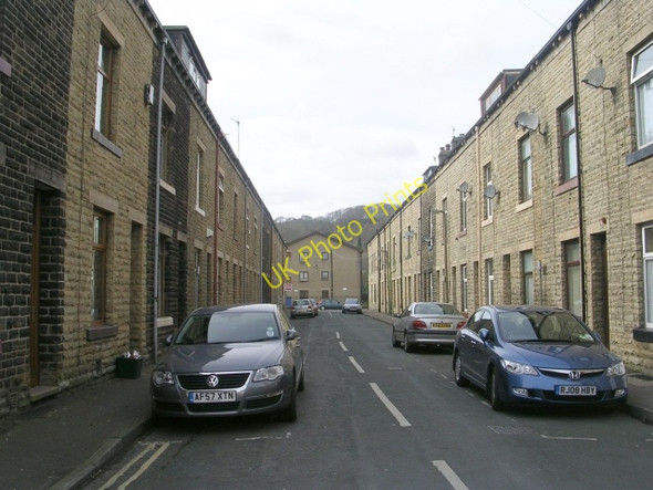 Photo 6"x4" Industrial Street - Hey Street Todmorden c2009