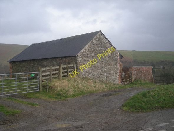 Photo 6"x4" Stone barn at Choulton Choulton c2009