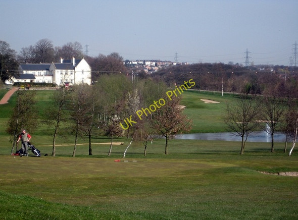 Photo 6"x4" Hatfeild Hall golf course Stanley\/SE3424 c2009