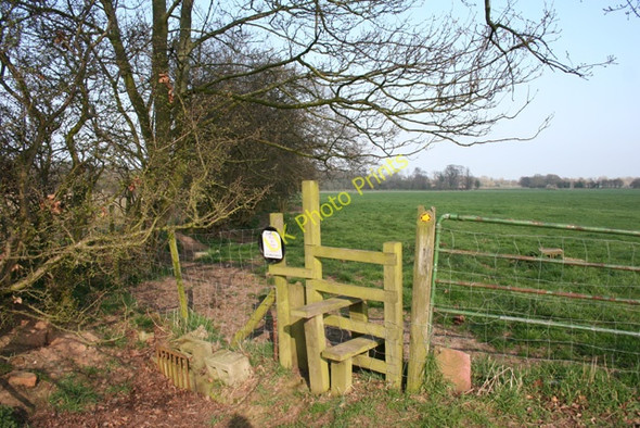 Photo 6"x4" Stile near Baddiley Lodge Ravensmoor c2009