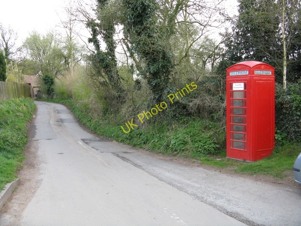 Photo 6"x4" Risbury Telephone Box Risbury\/SO5555 c2009