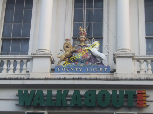 Photo 6"x4" Former County Court in Queen Street Wolverhampton c2009