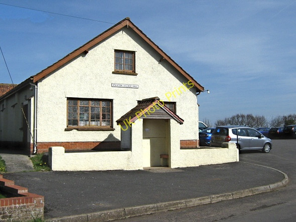 Photo 6"x4" Spaxton Village Hall Pightley c2009
