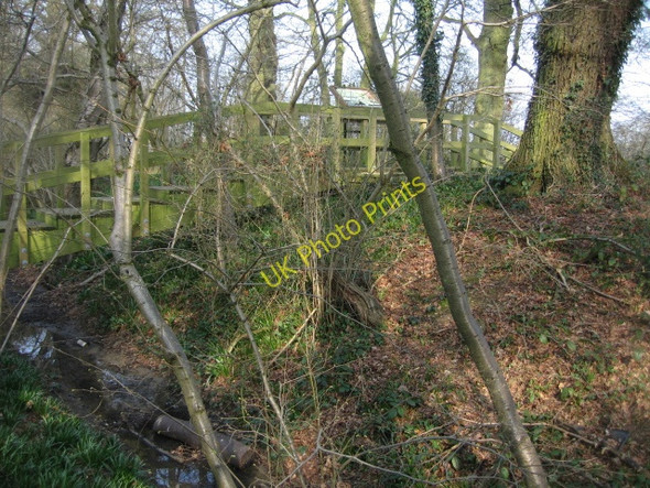 Photo 6"x4" Crossing the Park Pale Chineham c2009