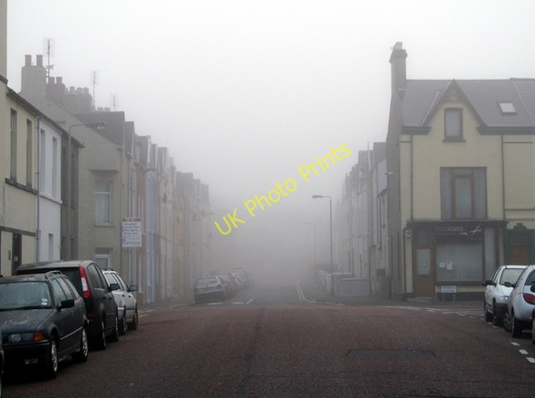 Photo 6"x4" A foggy Bangor morning Bangor\/J5081 c2009