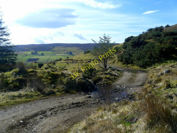 Photo 6"x4" Ford on the track to Loch Muidhe. Muie c2009