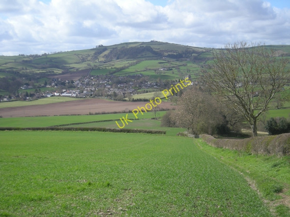 Photo 6"x4" Footpath to Clun Gree c2009