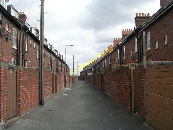 Photo 6"x4" Back Kitson Street - Kippax Place Leeds\/SE3034 c2009