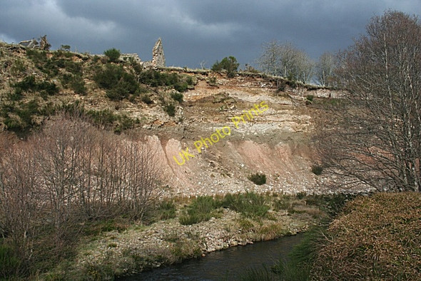 Photo 6"x4" River Cliff below Tomcork Dallas c2009