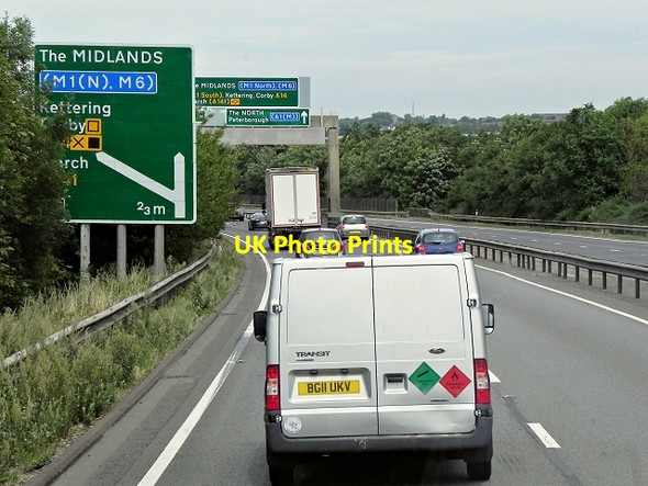 Photo 6"x4" Westbound A14 Godmanchester c2013