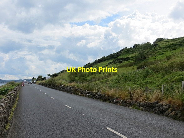 Photo 6"x4" Coast Road Carncastle c2013