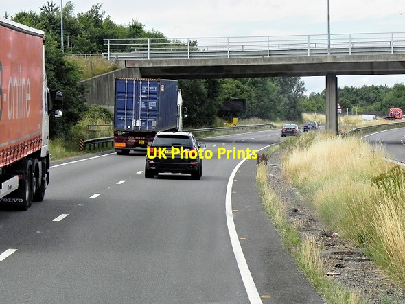 Photo 6"x4" Westbound A14, Thrapston Road Bridge Brampton\/TL2070 c2013