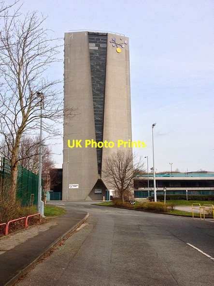 Photo 6"x4" Blackley, The Hexagon Tower Blackley\/SD8602 c2014