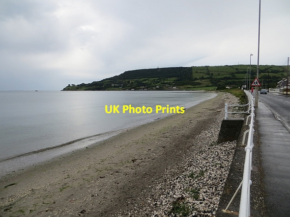Photo 6"x4" Beach, Carnlough Carnlough c2013
