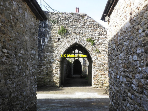 Photo 6"x4" Portcullis, Hemyock Castle Hemyock c2014