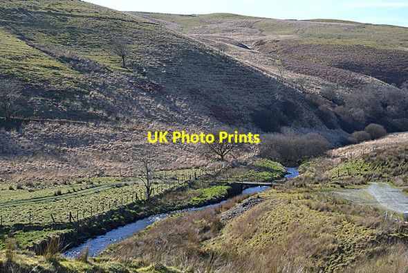 Photo 6"x4" The Afon Pysgotwr Fawr above Nant-gwernog Bryn-glas\/SN7351 c2014