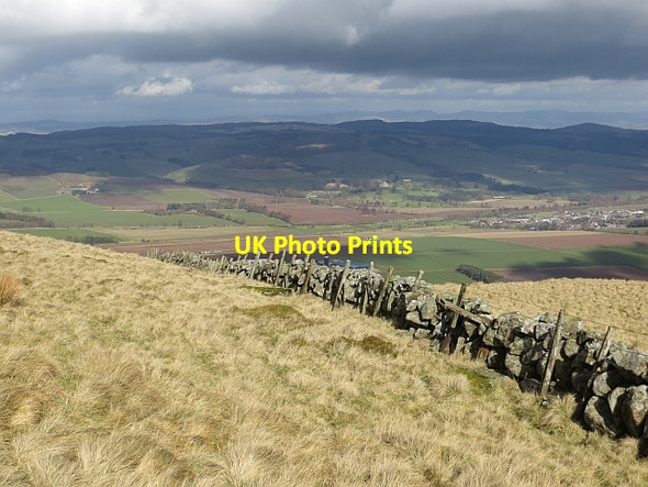 Photo 6"x4" Dyke, Lomond Hills Gateside\/NO1809 c2014
