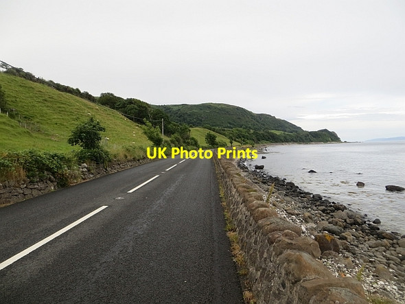 Photo 6"x4" Garron Road, Loughan Carnlough c2013