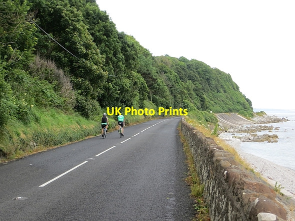 Photo 6"x4" Garron Road Carnlough c2013