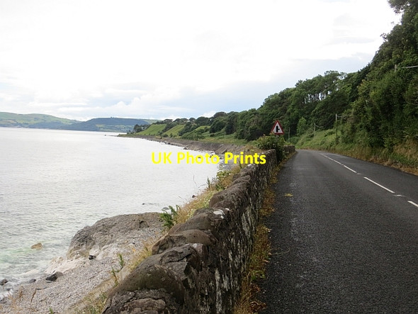 Photo 6"x4" Garron Road Carnlough c2013 P1