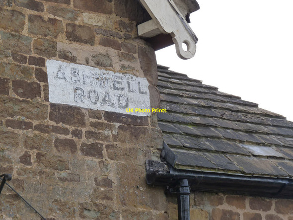 Photo 6"x4" Ashwell Road name sign Oakham\/SK8509 c2014