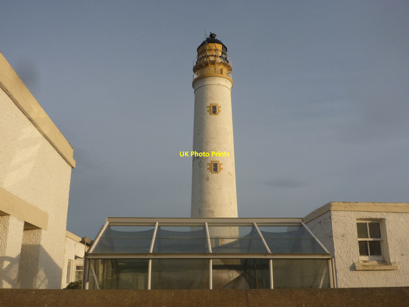 Photo 6"x4" Coastal East Lothian : Lighthouse And Greenhouse At Barns Ness Broxburn\/NT6977 c2014