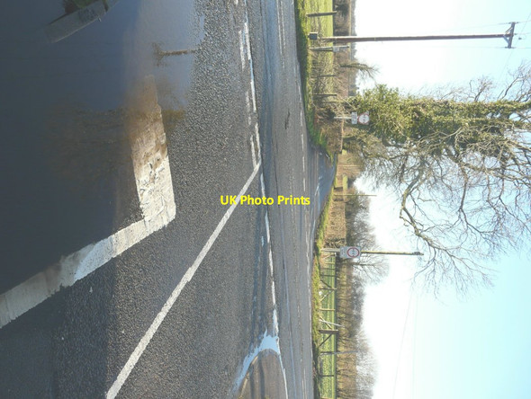 Photo 6"x4" The junction of Reece Lane with Canterbury Road (A260) Selsted c2014