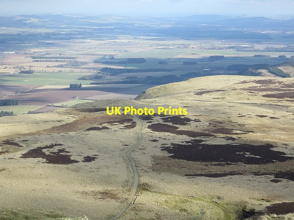 Photo 6"x4" Moorland, Lomond Hills Gateside\/NO1809 c2014